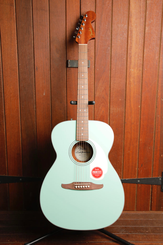 Fender California Standard Monterey E Surf Green Acoustic-Electric Guitar