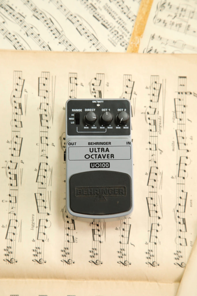 Behringer UO100 Ultra Octaver Pedal Pre-Owned