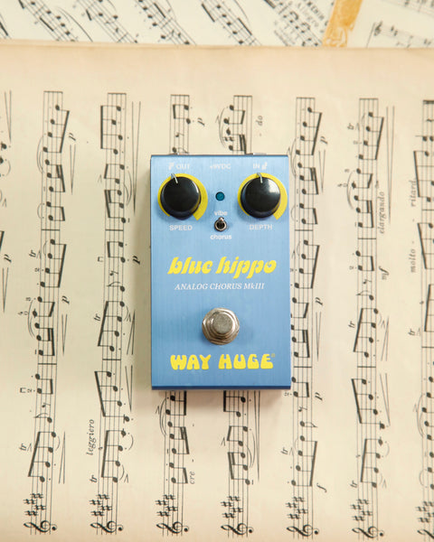 Way Huge Blue Hippo Analog Chorus Pedal Pre-Owned