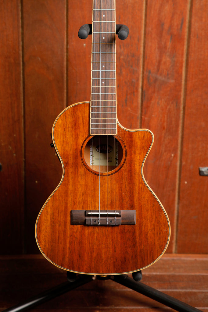 Kala Hawaiian Koa Tenor Cutaway Ukulele with EQ KA-KTGE-C Pre-Owned