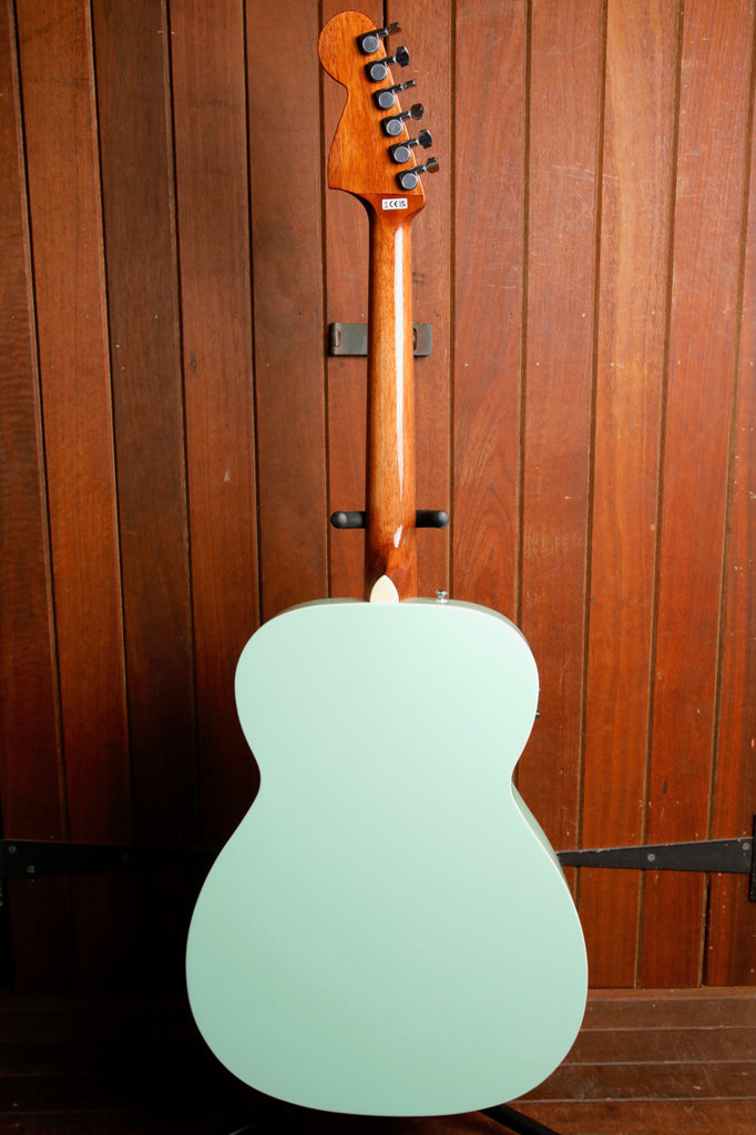 Fender California Standard Monterey E Surf Green Acoustic-Electric Guitar