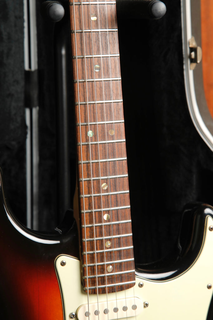 Fender American Deluxe Stratocaster 3-Colour Sunburst Electric Guitar 2006 Pre-Owned