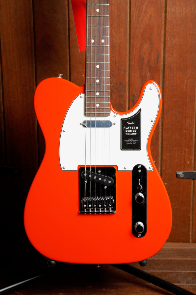 Fender Player II Telecaster Rallye Orange Electric Guitar