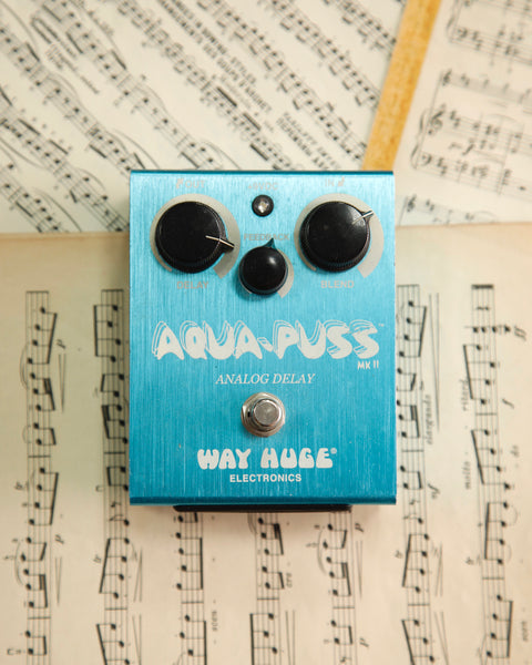 Way Huge Aqua Puss Analog Delay Pedal Pre-Owned