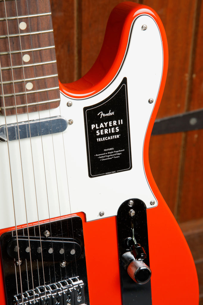 Fender Player II Telecaster Rallye Orange Electric Guitar