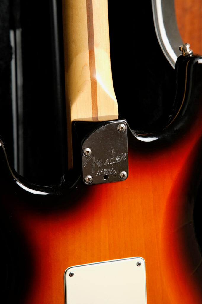 Fender American Deluxe Stratocaster 3-Colour Sunburst Electric Guitar 2006 Pre-Owned