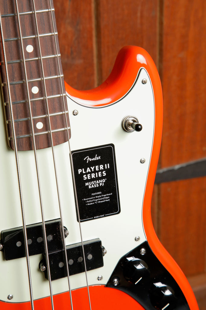 Fender Player II Mustang Bass Rallye Orange