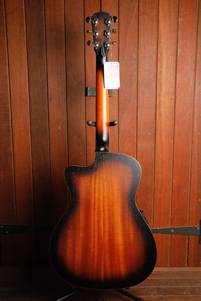 Cole Clark STL1EC-MMAH-HSS-SUN True Hybrid Thinline Acoustic-Electric Guitar