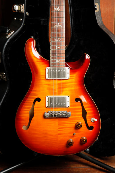 PRS Hollowbody II Dark Cherry Sunburst Electric Guitar 2012 Pre-Owned