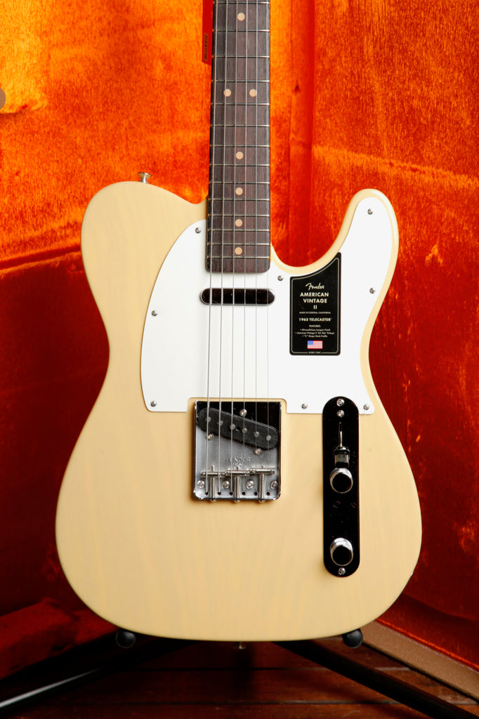 Fender American Vintage II 1963 Telecaster Vintage Blonde Electric Guitar