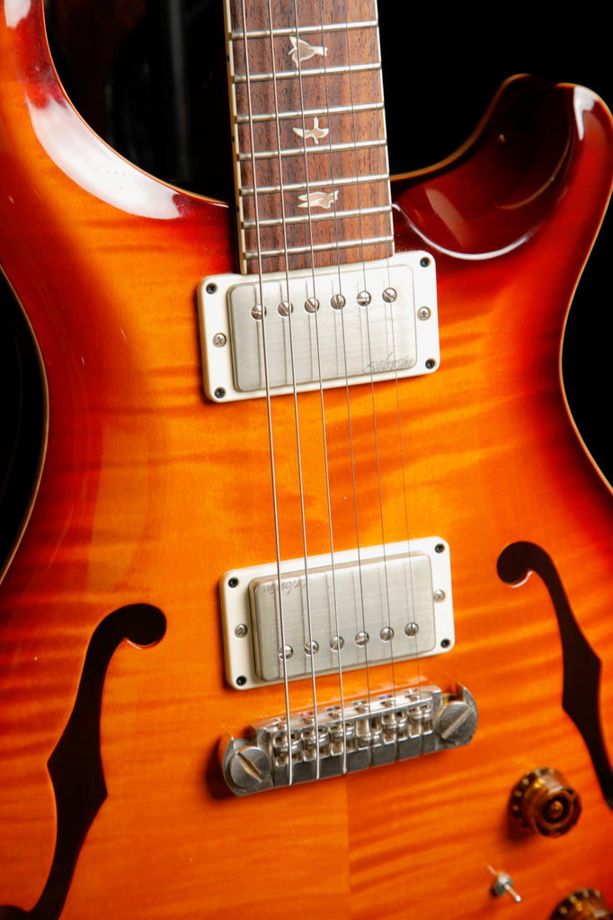 PRS Hollowbody II Dark Cherry Sunburst Electric Guitar 2012 Pre-Owned