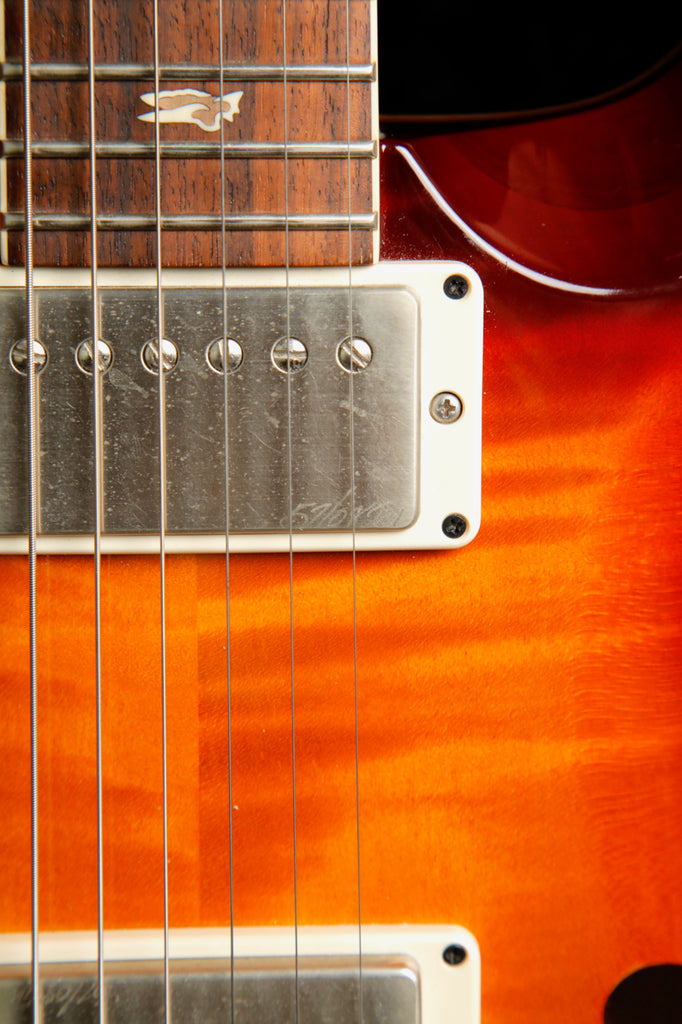 PRS Hollowbody II Dark Cherry Sunburst Electric Guitar 2012 Pre-Owned