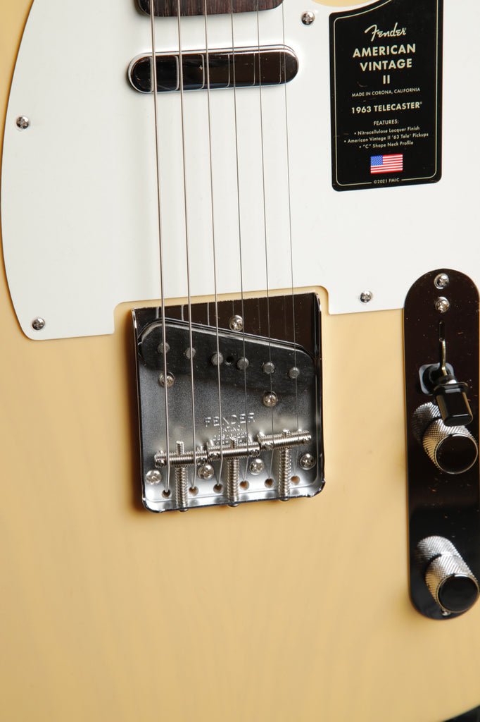 Fender American Vintage II 1963 Telecaster Vintage Blonde Electric Guitar