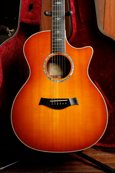 Taylor 814ce Grand Auditorium Sunburst Acoustic-Electric Guitar 2010 Pre-Owned