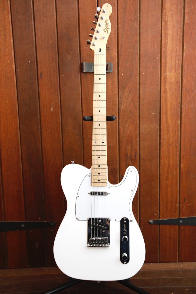 Squier Affinity Telecaster Electric Guitar White Pre-Owned