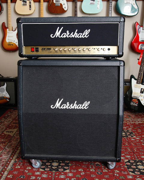 Marshall JCM2000 Dual Super Lead 100-Watt Valve Amplifier Head & Marshall MC412A Cabinet Made in UK Pre-Owned