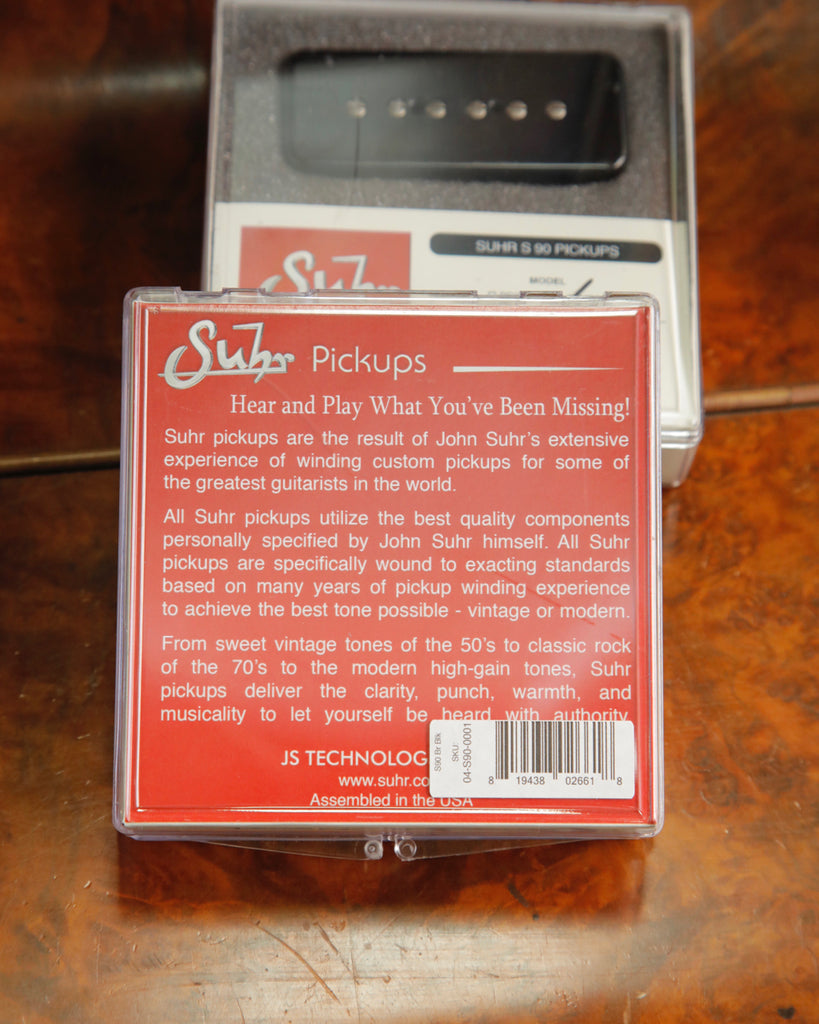 Suhr S90 Single Coil Pickup - Bridge, Black