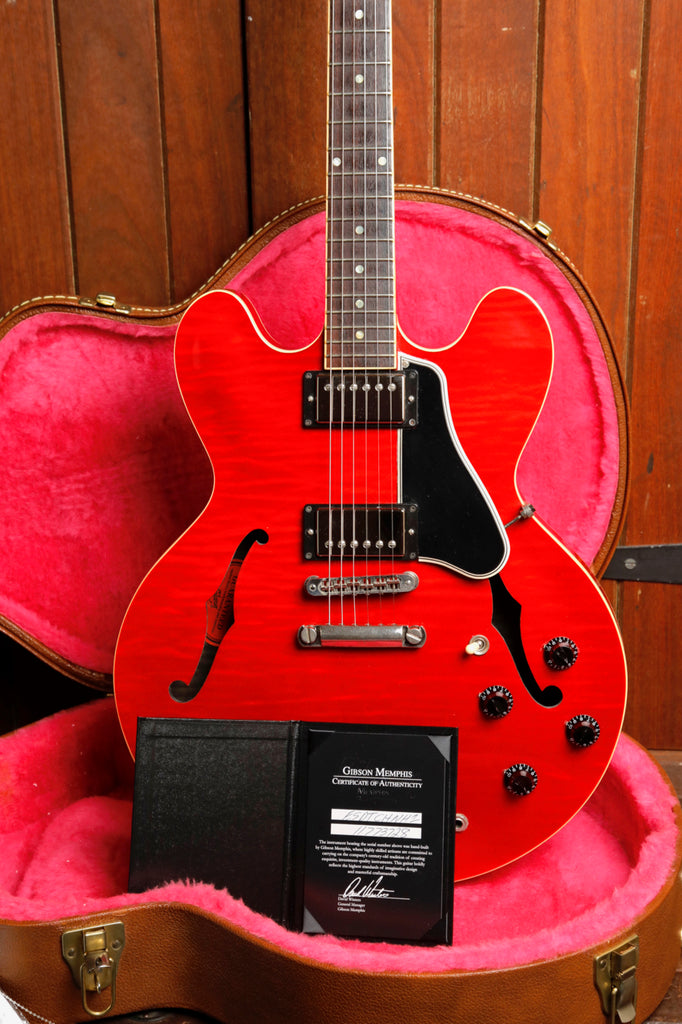 Gibson ES-335 Dot Figured Cherry Semi-Hollow Electric Guitar 2013 Pre-Owned