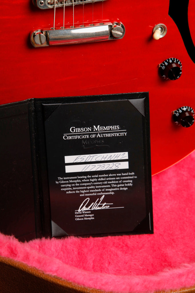 Gibson ES-335 Dot Figured Cherry Semi-Hollow Electric Guitar 2013 Pre-Owned