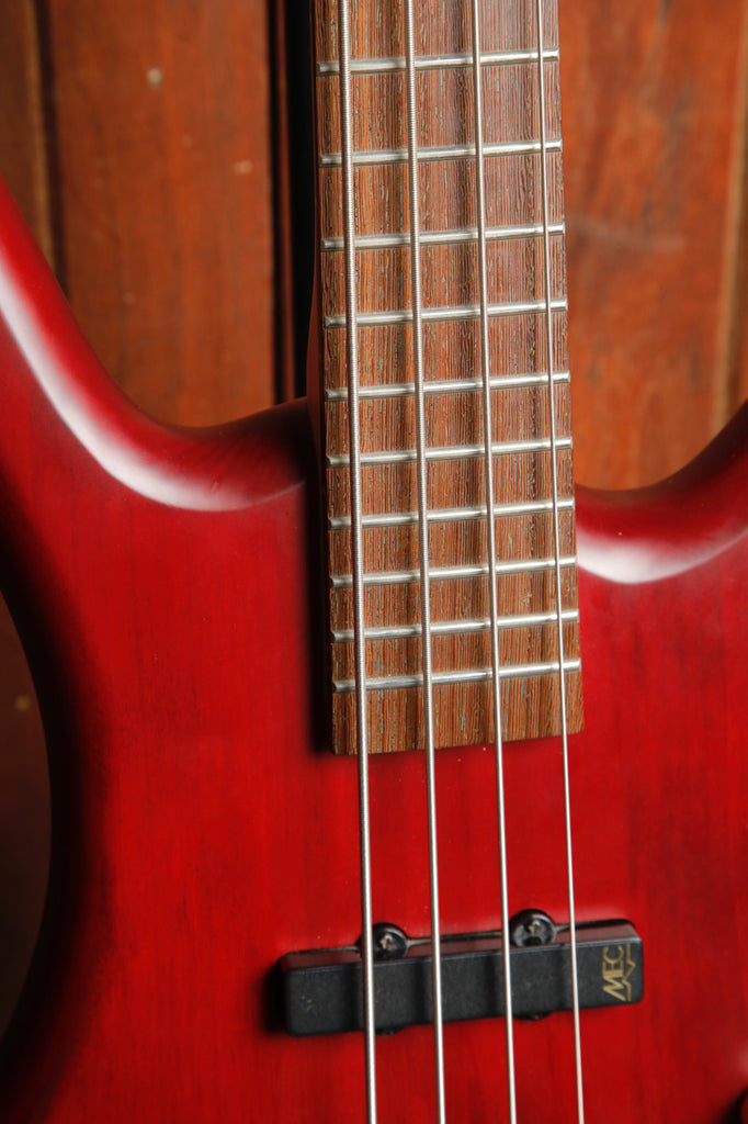 Warwick Rockbass Corvette Basic 4-String Burgundy Red Transparent Satin 2020 Pre-Owned