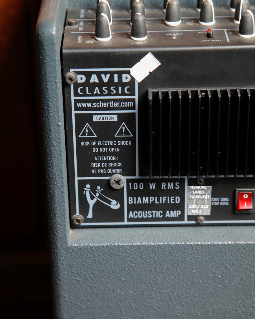 Schertler David Classic 100-Watt Acoustic Amplifier Pre-Owned