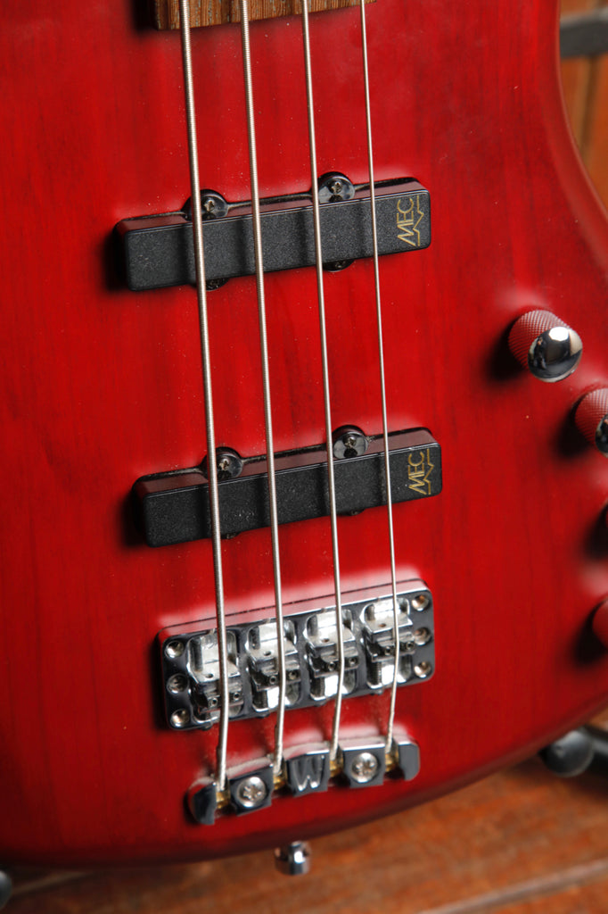 Warwick Rockbass Corvette Basic 4-String Burgundy Red Transparent Satin 2020 Pre-Owned