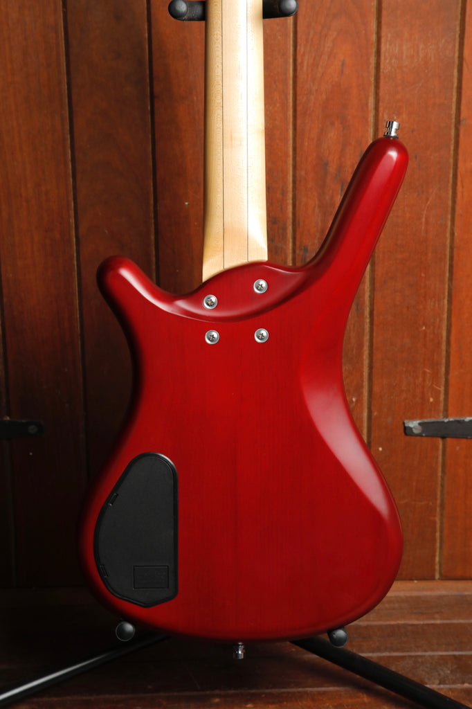 Warwick Rockbass Corvette Basic 4-String Burgundy Red Transparent Satin 2020 Pre-Owned