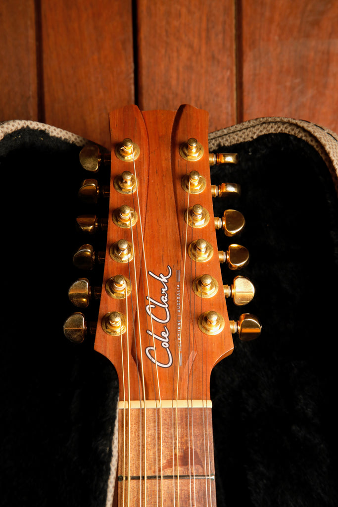 Cole Clark FL2E-12-BLBL Blackwood / Blackwood 12-String Acoustic-Electric Guitar Pre-Owned