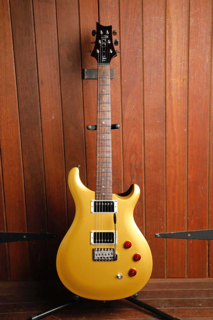 PRS Paul Reed Smith SE DGT Moons Gold Top Electric Guitar Pre-Owned