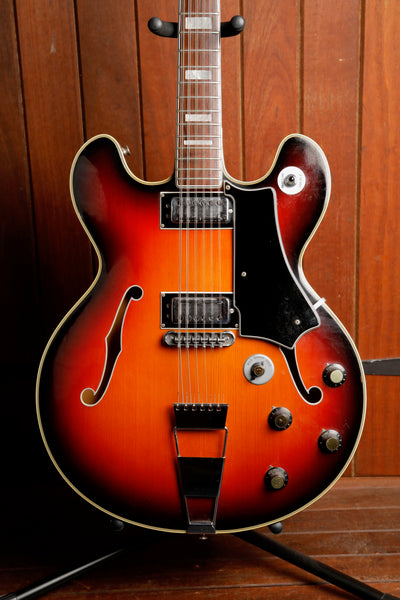 Eston 12-String Semi-Hollow Electric Guitar Vintage Made In Italy Pre-Owned