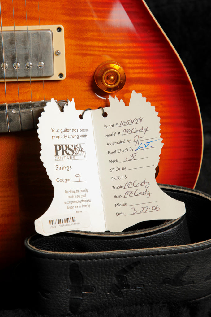 PRS Paul Reed Smith McCarty Dark Cherry Sunburst Made in USA 2006 Pre-Owned