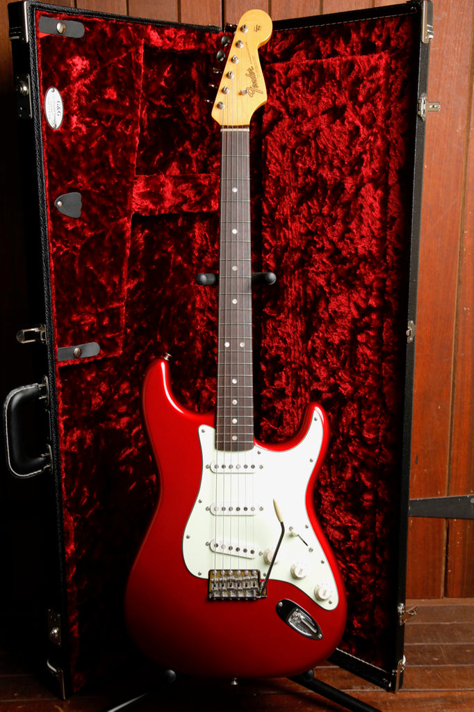 Fender American Original '60s Stratocaster Candy Apple Red Electric Guitar Pre-Owned