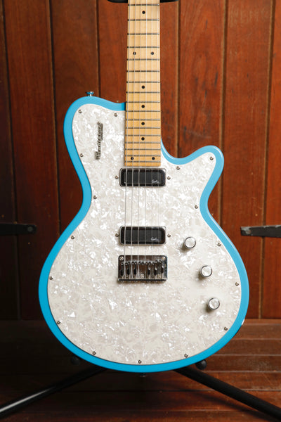 Godin Radiator Cool Sound Blue Electric Guitar 1999 Pre-Owned