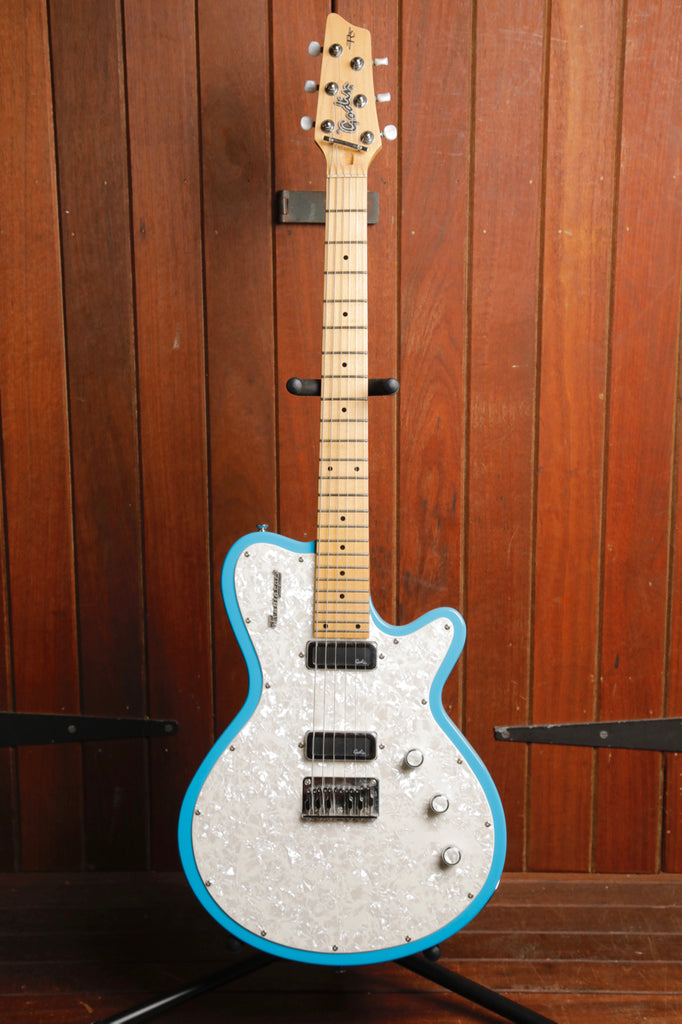Godin Radiator Cool Sound Blue Electric Guitar 1999 Pre-Owned