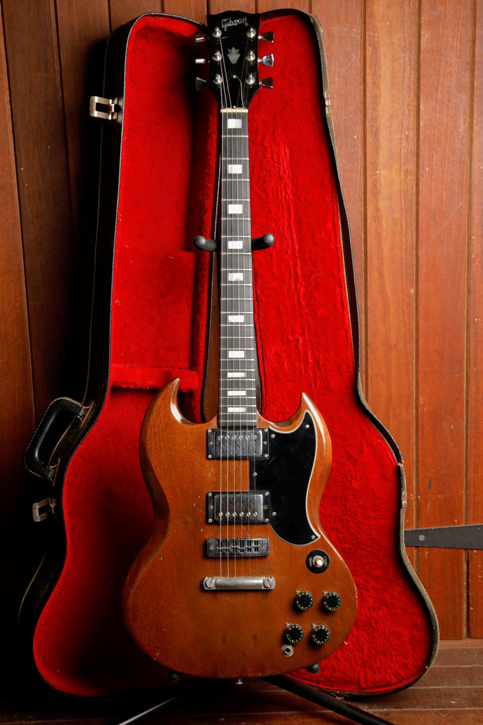 Gibson SG Standard Vintage 1973 Walnut Electric Guitar Pre-Owned
