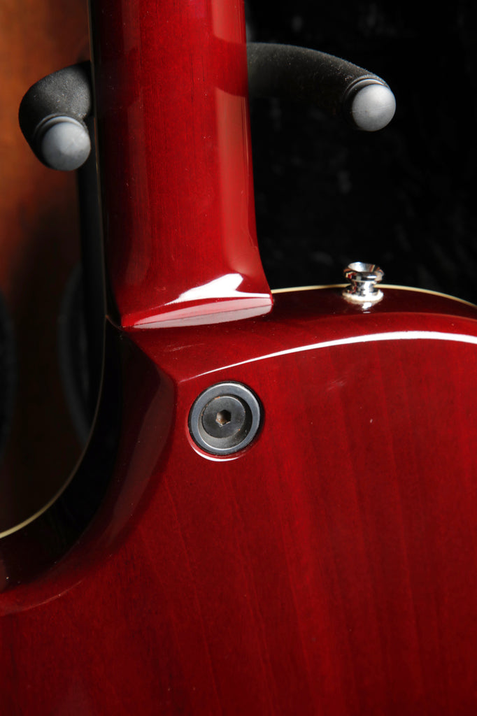 Taylor T5-S Thinline Acoustic-Electric Guitar Red Edgeburst 2005 Pre-Owned
