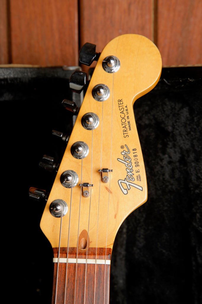 Fender American Standard Stratocaster Black Electric Guitar 1989 Pre-Owned