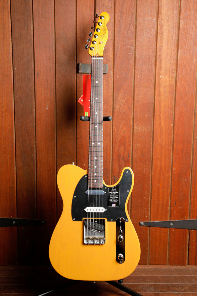 Fender American Professional Classic Hotshot Telecaster Butterscotch Blonde Electric Guitar