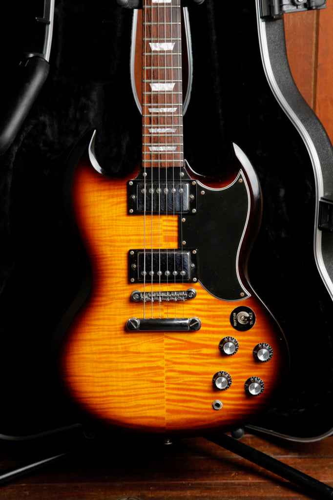 Epiphone SG G-400 Deluxe Vintage Sunburst Electric Guitar Made In Korea 2005 Pre-Owned