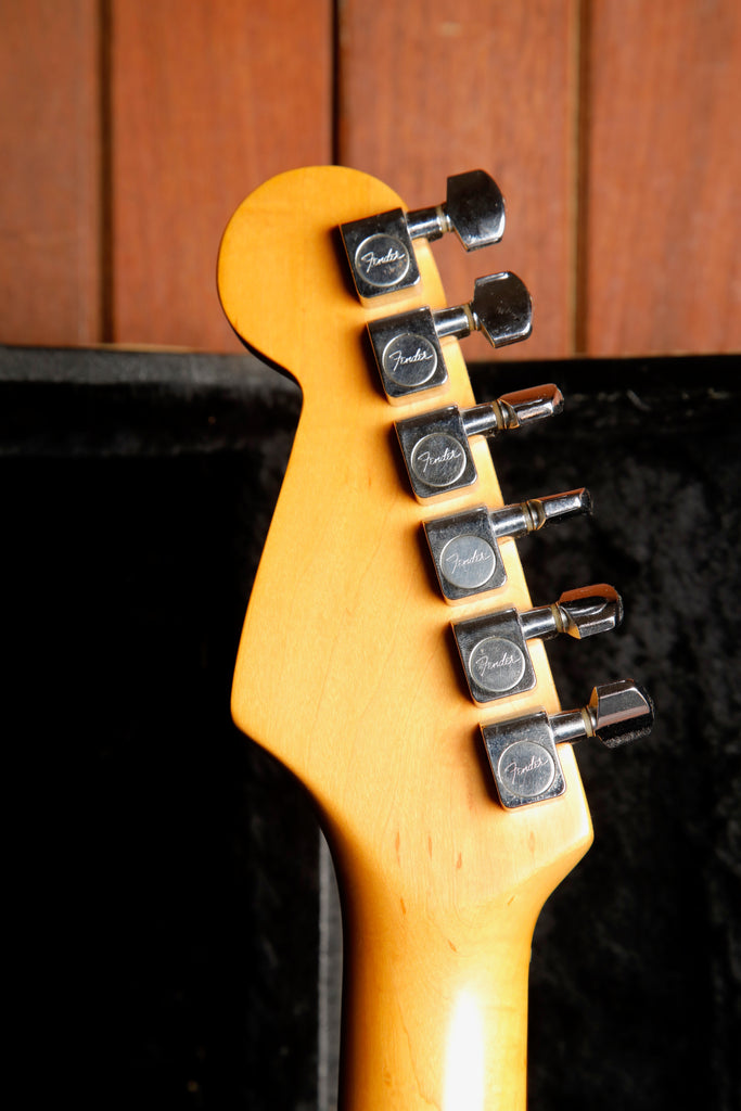 Fender American Standard Stratocaster Black Electric Guitar 1989 Pre-Owned