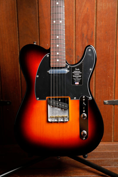 Fender American Professional Classic Telecaster 3-Colour Sunburst Electric Guitar