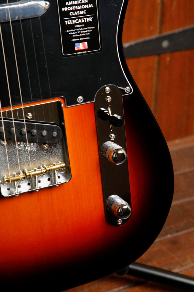 Fender American Professional Classic Telecaster 3-Colour Sunburst Electric Guitar