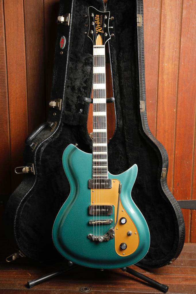 Rivolta Combinata XVII Adriatic Blue Metallic Electric Guitar Pre-Owned