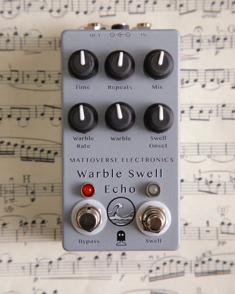 Mattoverse Electronics Warble Swell Echo Pedal Pre-Owned