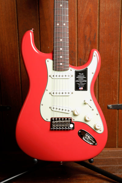 Fender American Professional Classic Stratocaster Faded Dakota Red Electric Guitar