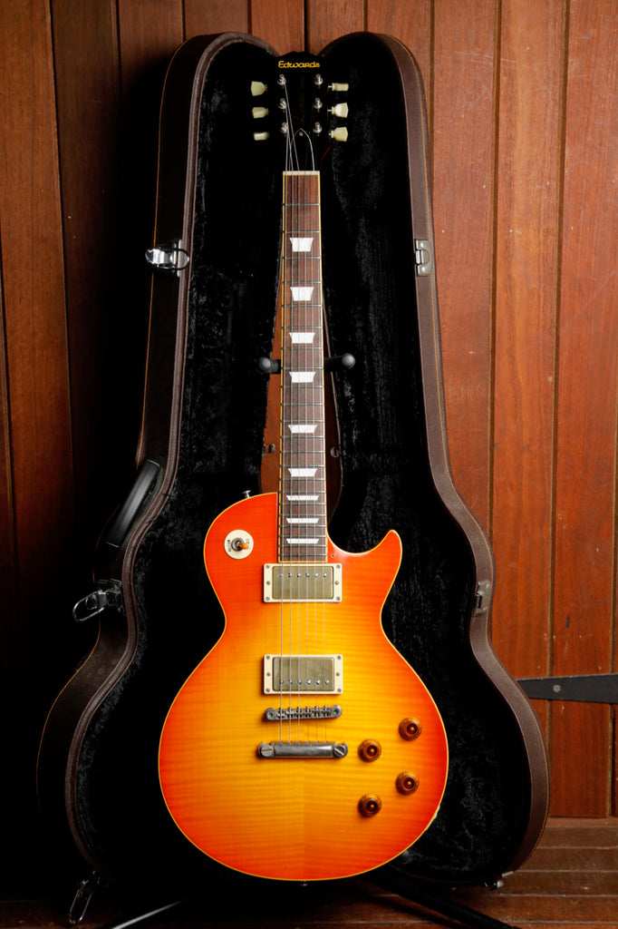 Edwards E-LP-130ALS Honey Burst Electric Guitar 2012 Pre-Owned