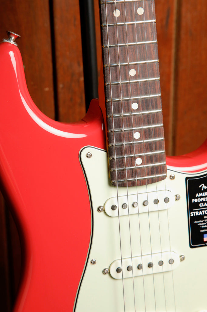 Fender American Professional Classic Stratocaster Faded Dakota Red Electric Guitar