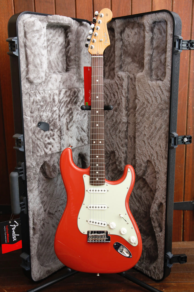 Fender American Professional II Dealer Exclusive Roasted Neck Fiesta Red Stratocaster