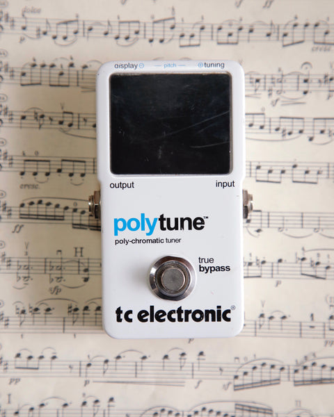TC Electronic Polytune Pedal Tuner Pre-Owned
