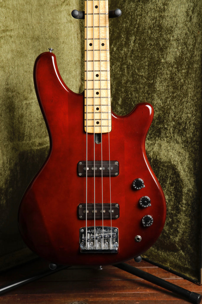 Yamaha SB800S Super Bass Transparent Red Bass Guitar Vintage 1970s Pre-Owned